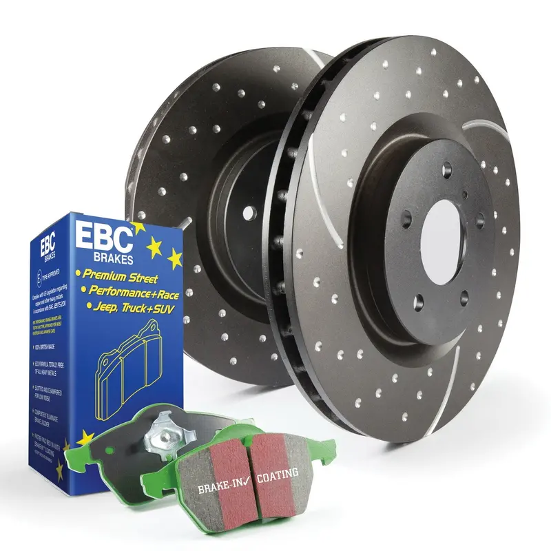 Ebc Brakes S3Kr1170 Greenstuff 6000 Pad And Gd Rotor Kit – Designed For Trucks And Suvs 1