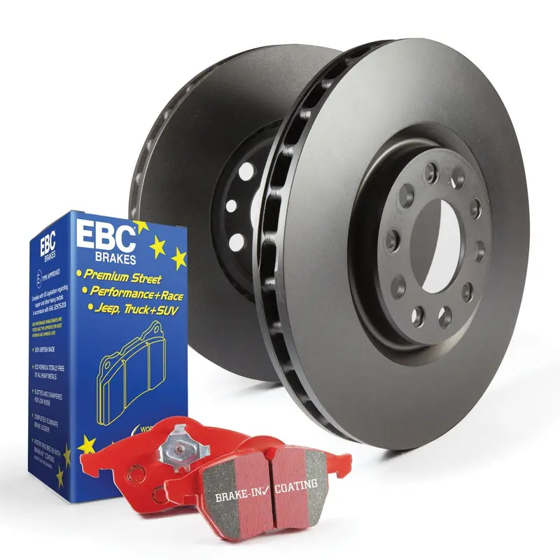 Ebc S12 Redstuff Performance Brake Pad & Rk Rotor Combo Kit 1