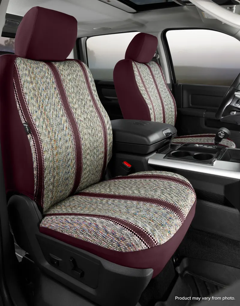 Fia Custom Wine-Colored Seat Covers For Jeep Wrangler (Tr49-73 Fit) 1