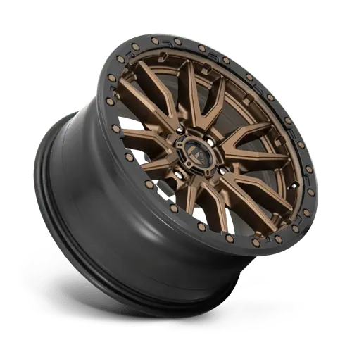 Fuel D681 18X9 Inch Alloy Wheel – Matte Bronze With Brushed Bronze Rim, 6X5.5", Zero Offset 1