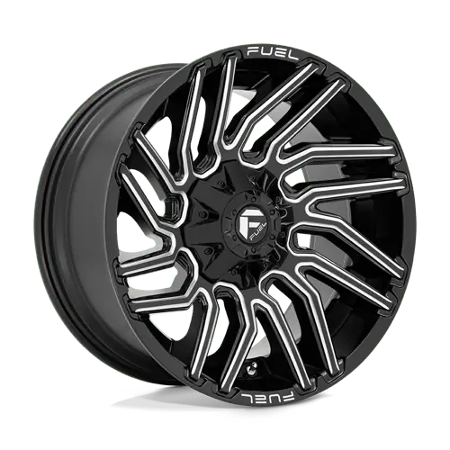 Fuel D773 20X10 Alloy Wheel – 6X135/6X139.7, Gloss Black With Machined Face 1