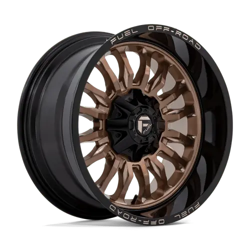 Fuel D797 Off-Road Wheel – 20X10 Inches, 6X135Mm Bolt Pattern, Bronze-Black Lip, -18Mm Offset 1
