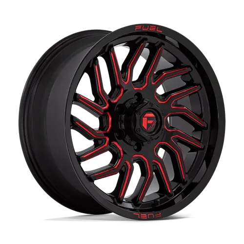 Fuel D808 Forged Alloy Wheel – 20X9", 6X135Mm, Gloss Black With Machined Face 1