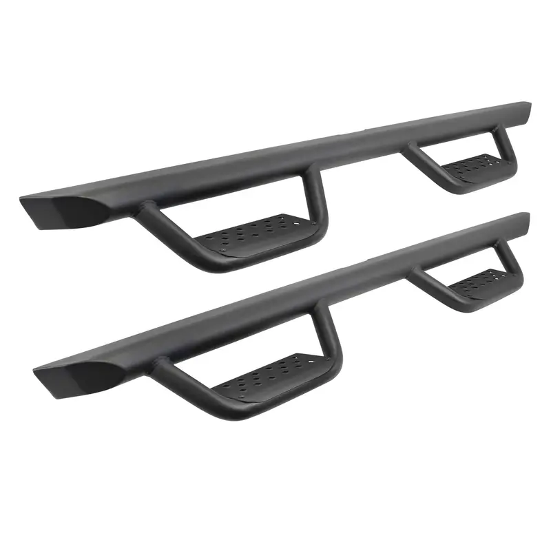 Go Rhino D224180T Drop-Down Hoop Step – Designed For Lifted Trucks & Large-Tire Applications 1