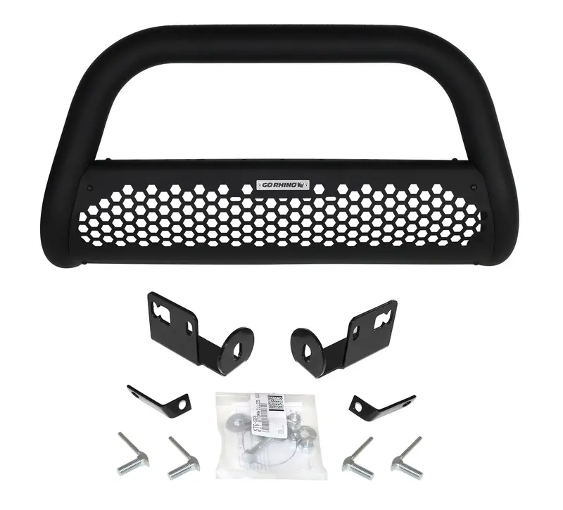 Go Rhino Defensa Rc2 Textured Black Front Bumper For Toyota Tacoma (Includes Mounting Kit) 1