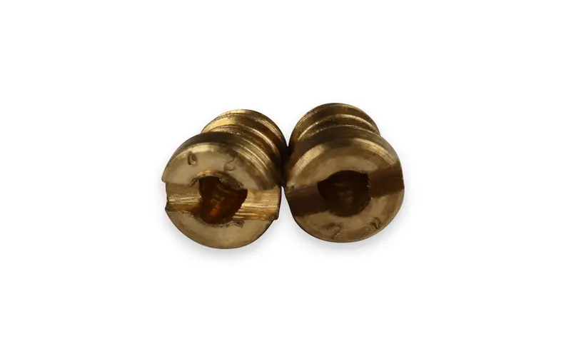 Holley 142-36 Carburetor Jet; Emulsion Jet; 6/32 Unf Thread; Hole Size 0.036 In.; Pair; 1