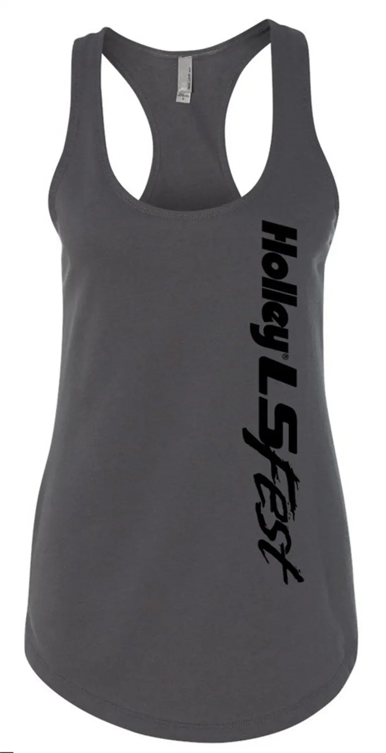 Holley Ls Fest 2016 Women'S Gray Tank Top – Large Size 1