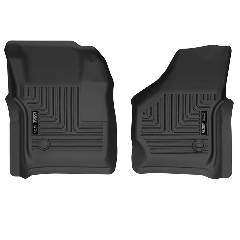 Husky Liners 51791 X-Act Contour Front Floor Liners — 2-Piece Black Set 1