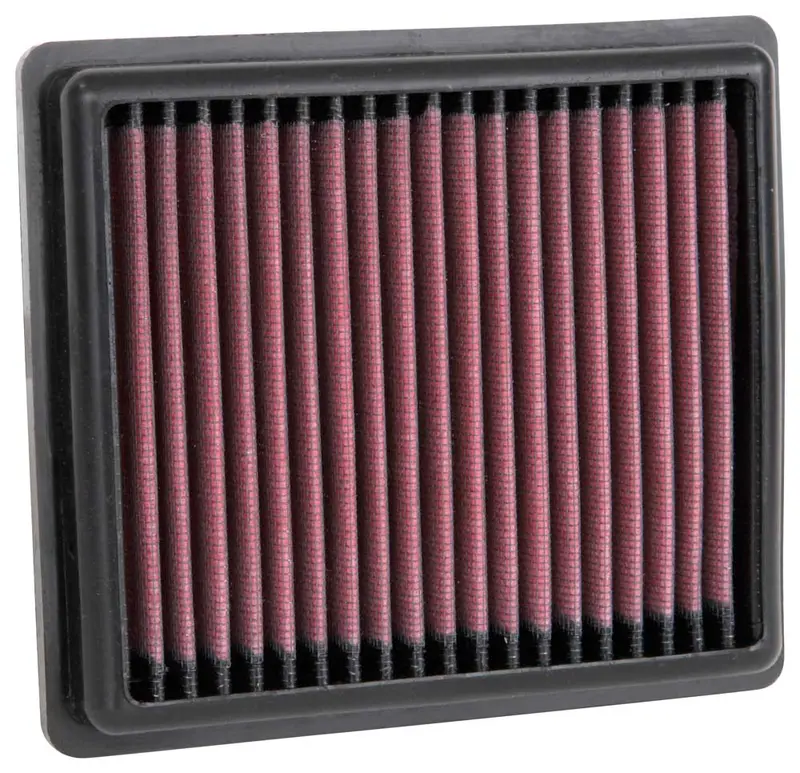 K&N High-Flow Replacement Air Filter – Washable, Reusable Design For Enhanced Airflow 1