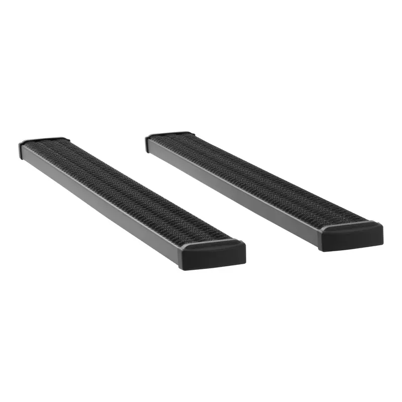 Luverne 415078 78-Inch Black Grip Step Running Boards 1