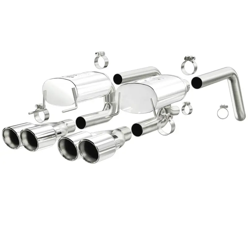 Magnaflow Street Series Axle-Back Exhaust – Stainless Steel, Direct-Fit System (Model 15886) 1