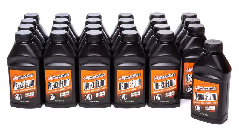 Maxima 80-81916 Dot 5 Brake Fluid — 24-Bottle Case (16.9 Oz Each) 1