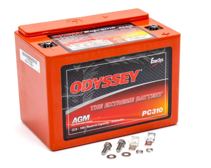 Odyssey Pc310 Agm Battery – 100 Cca, 200 Ca, M4 Female Terminal 1