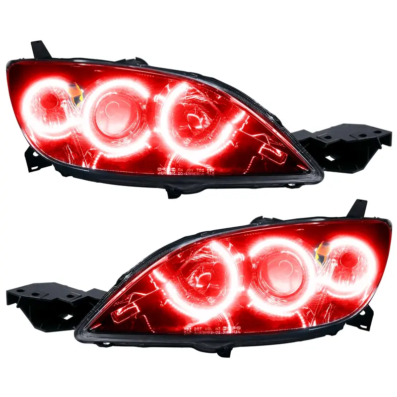 Oracle Lighting Smd Halogen-Style Pre-Assembled Headlights – Model 8174-003 In Red 1