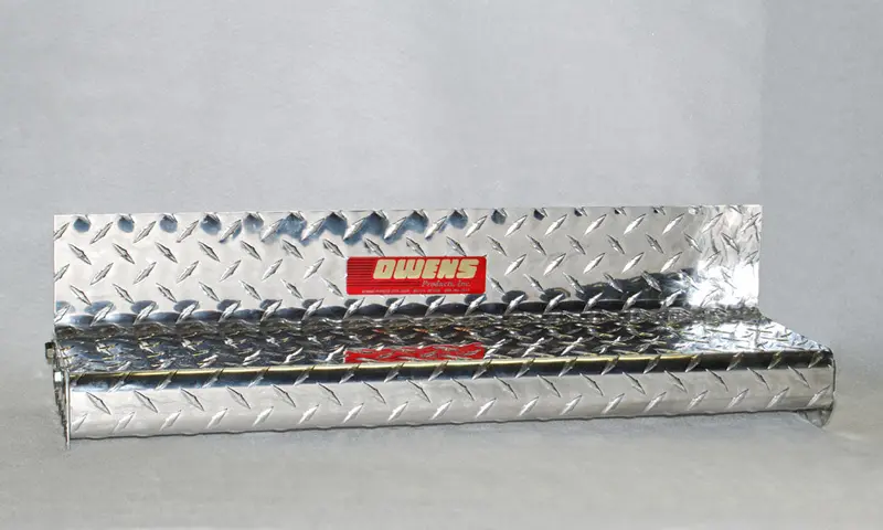 Owens Products Classicpro Diamond Running Boards – 4-Inch Aluminum Step For Ram Promaster Vans (2014–2018) 1