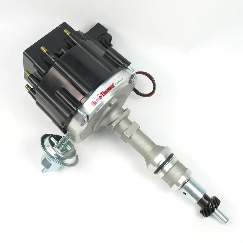 Pertronix D1350 Hei Distributor With Black Polished Cap – Compatible With Ford Small-Block Engines 1
