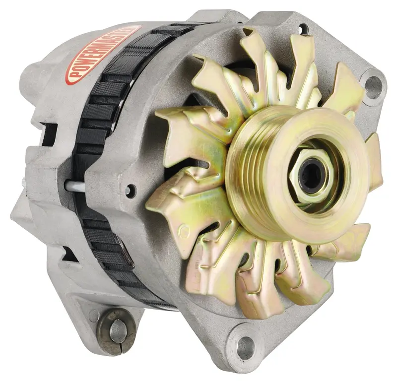 Powermaster 8114 Cs130 Saddle-Mount Alternator – 105 Amp, 85 Rpm Idle Output, 6-Groove Pulley 1