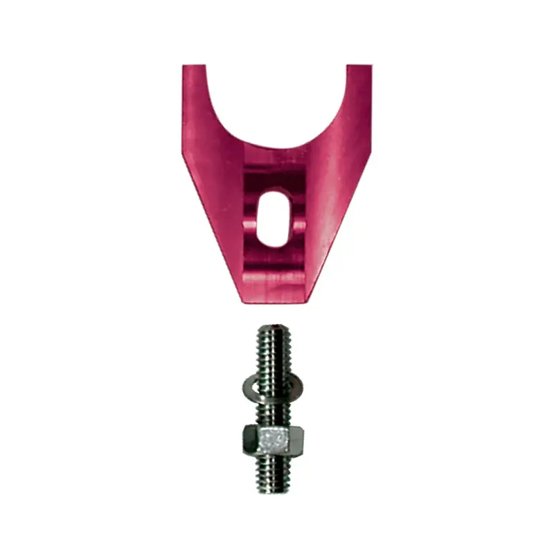 Proform 66987 Engine Distributor Clamp Heavy Duty Red Finish Fits Chevy V8/V6 Engines Proform 1