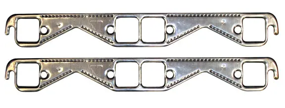Proform Small Block Chevy Square Port Aluminum Header Gasket Set – Pair (Part 67921) 1