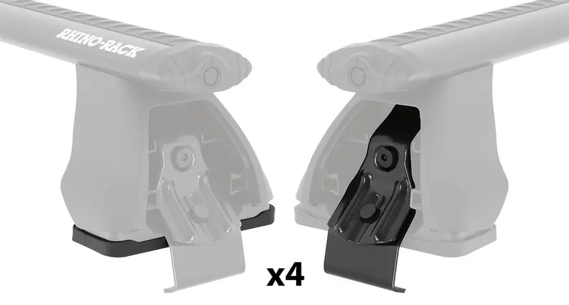 Rhino-Rack Dk071 Fit Kit – 4-Pad, 4-Clamp Mounting System For Rhino-Rack 2500 Series Roof Racks 1