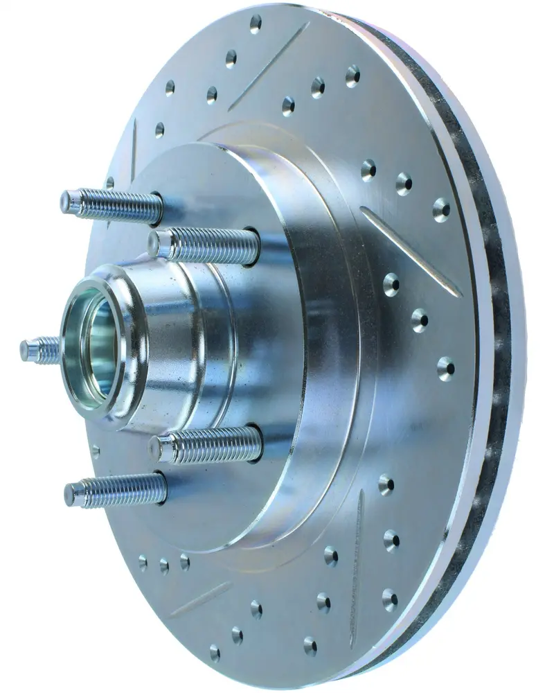 Stoptech 227.65080R Select Sport Drilled & Slotted Front Right Brake Rotor – Oe-Plus Upgrade 1
