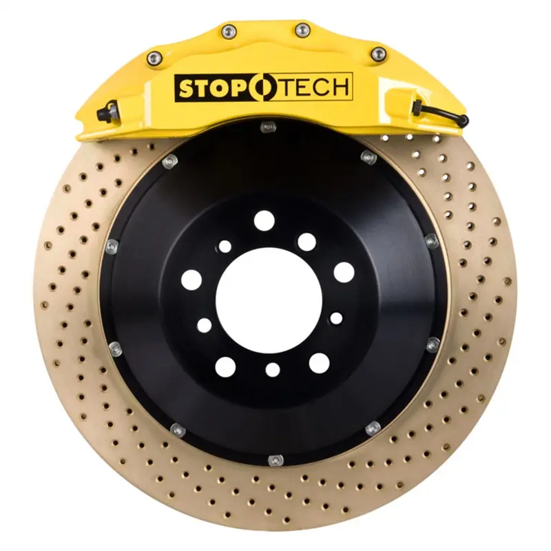 Stoptech 83.192.6700.84 Big Brake Kit – Front Two-Piece Slotted Rotors 1