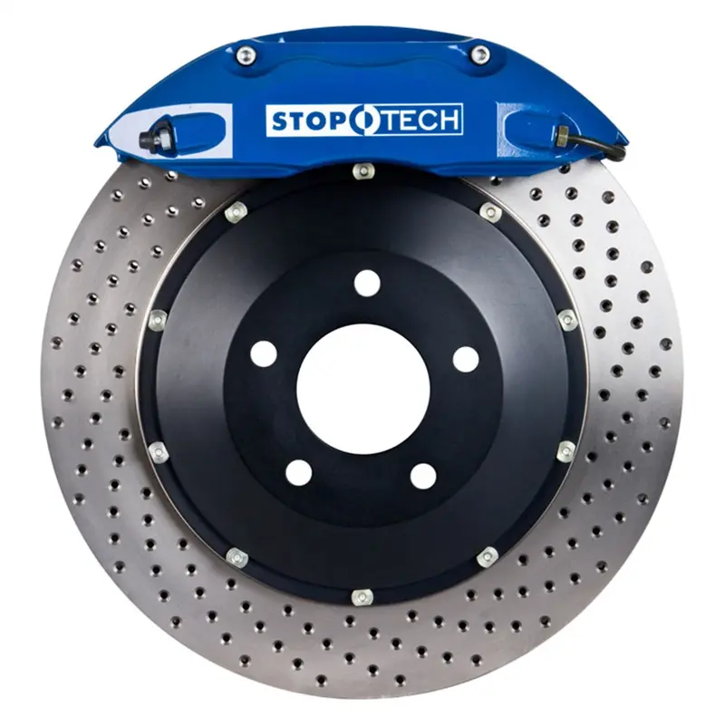 Stoptech Big Brake Kit – Rear, Two-Piece Slotted Rotor (83.788.0046.22) 1