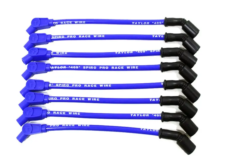 Taylor Cable 79618 Spiro-Pro 10.4Mm Ignition Wire Set – 409 Ohms/Ft 1