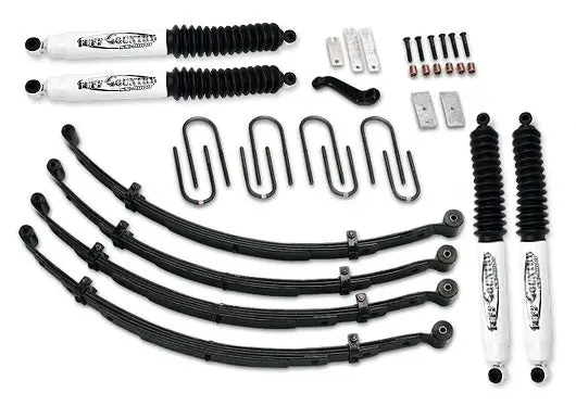 Tuff Country 42703Kn 4-Inch Lift Kit With Ez-Ride Suspension – Fits 1976–1986 Jeep Cj5/Cj7 (Sx8000 Shocks Included) 1