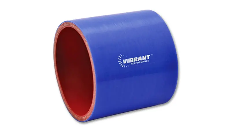Vibrant Performance 4-Ply Blue Silicone Coupler — 2.25" I.D. × 3" Length 1