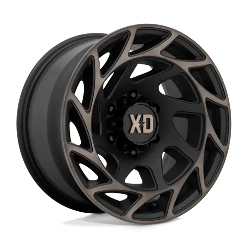 Xd Xd860 17X9 Inch Black Machined Wheel – 5X5.0 Bolt Circle, -12Mm Offset 1